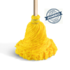 Trapeador de microfibra amarillo