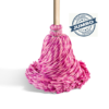Trapeador de microfibra rosa